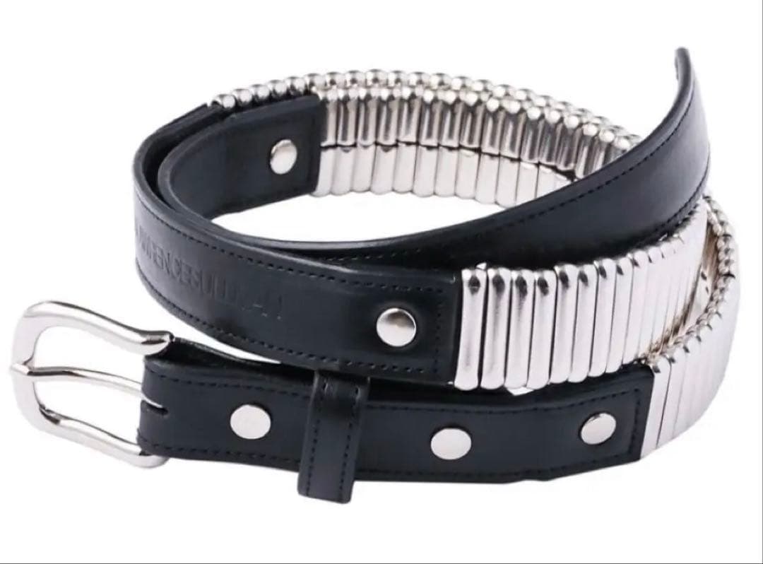 LEATHER PIN BUCKLE BELT ジョンローレンスサリバン