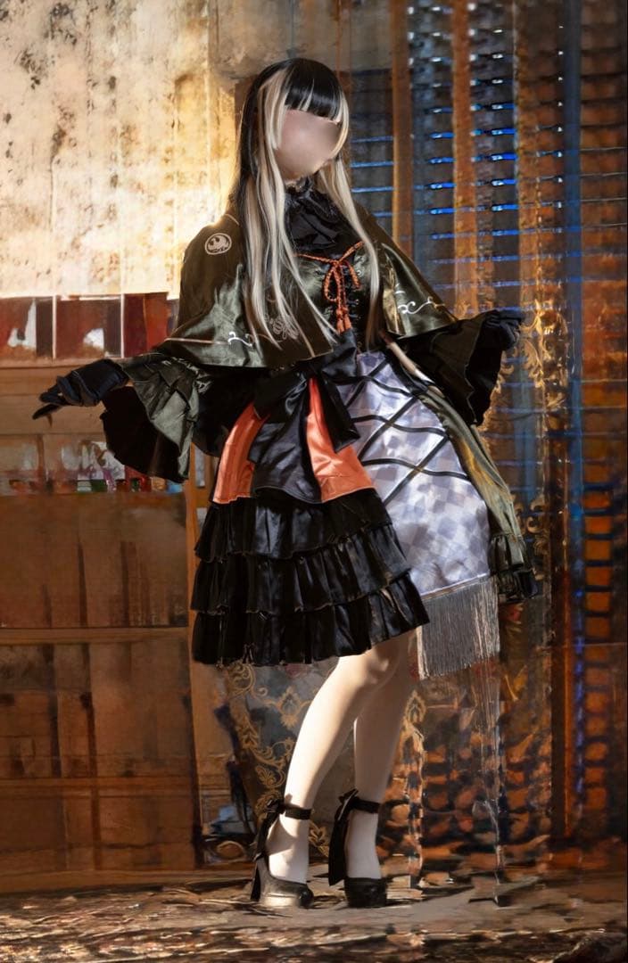 儒鳥風亭らでん コスプレ衣装 Mサイズ ウィッグ付き 業者製