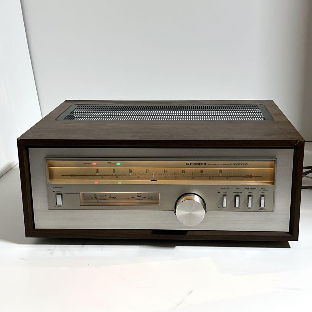 【美品・動作品】 PIONEER STEREO TUNER F-8800X