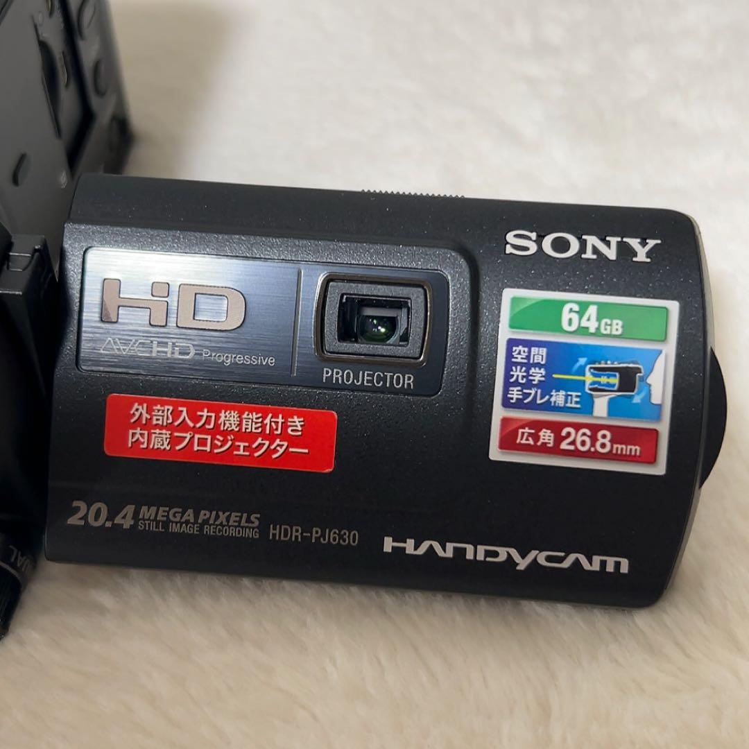 【動作確認ＯＫ】SONY　Handycam　HDR-PJ630v お値引き可