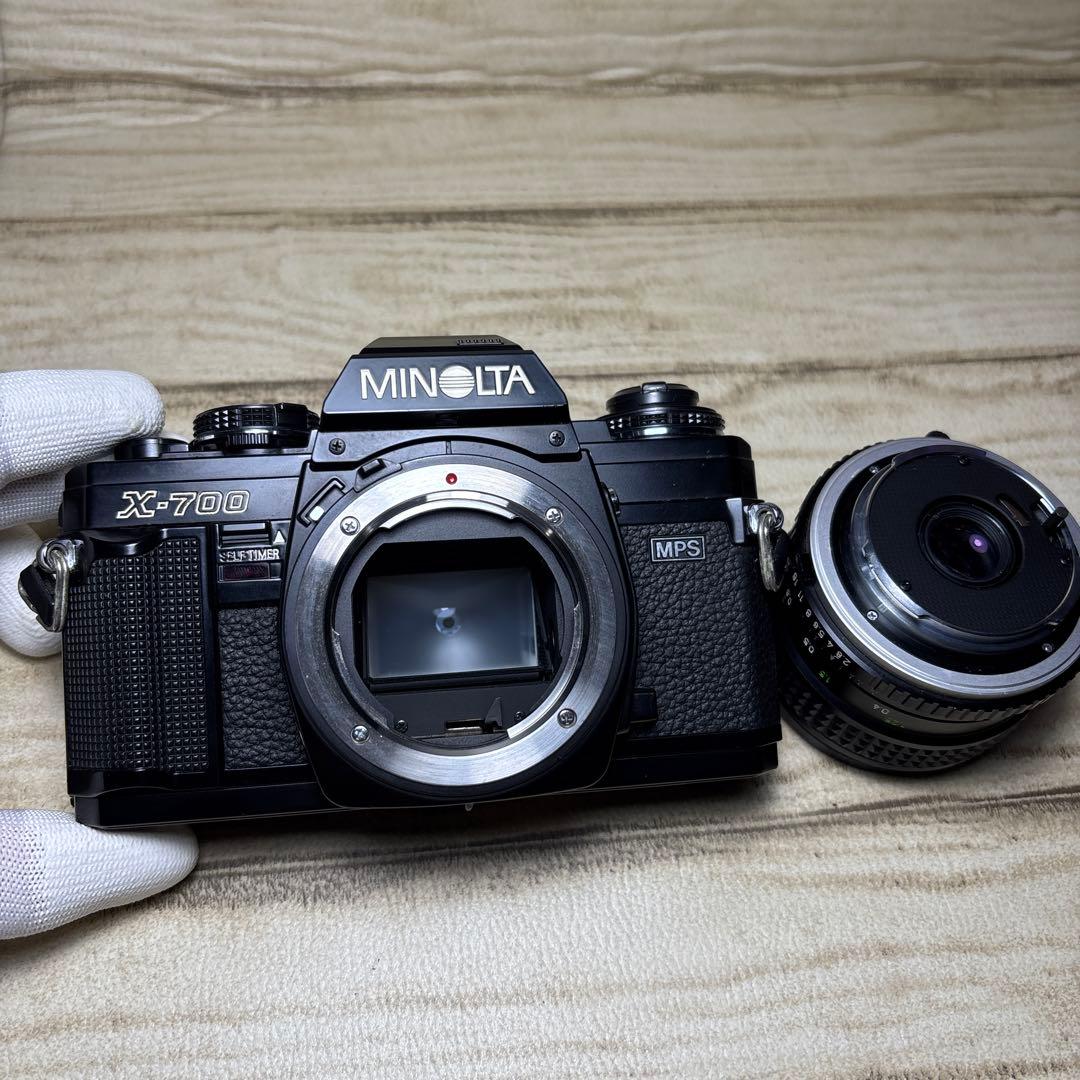 完動品 MINOLTA ミノルタ X-700 レンズ付