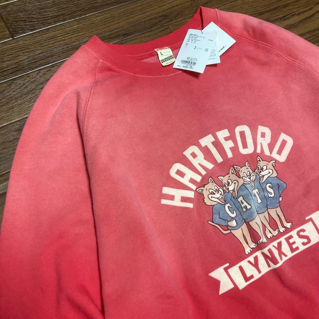 【未使用タグ付き】スクリーンスターズ×ニコアンド　フェード加工スウェット　L