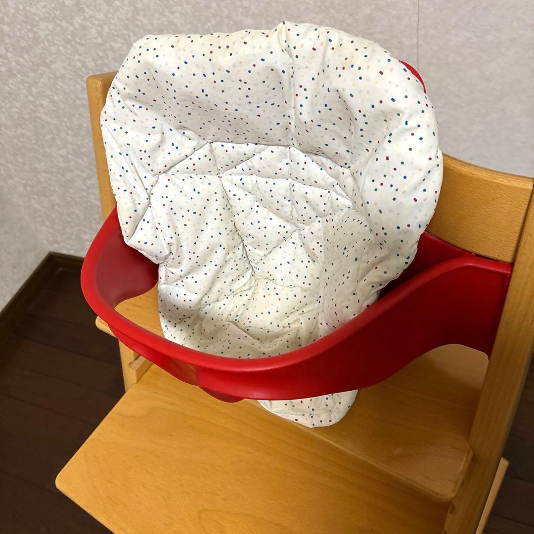 【美品】ストッケ トリップトラップ シリアル６ ベビーセット付き