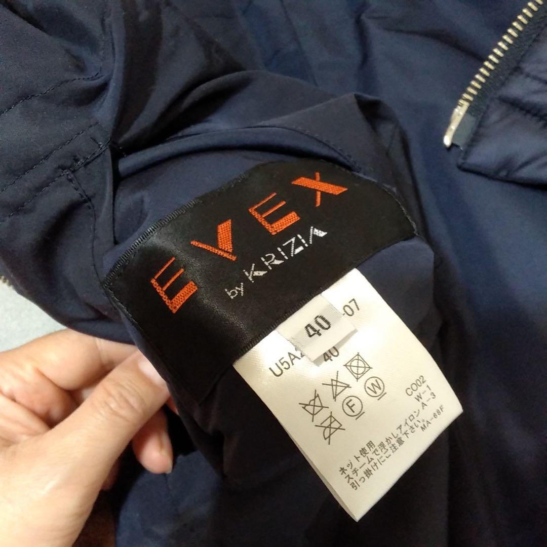 新品 EVEXby KRIZIA クリッツア リバーシブル ライトダウン コート