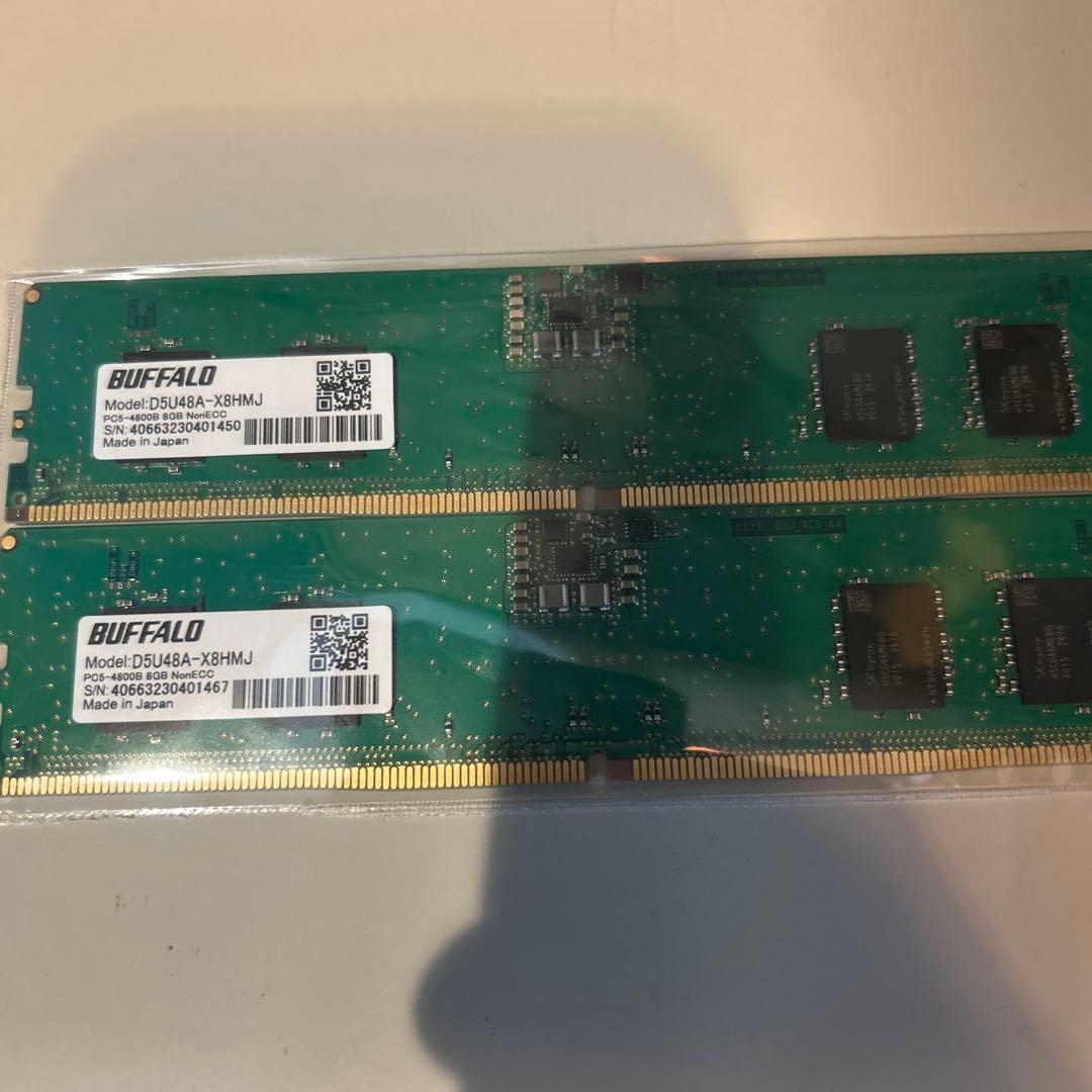 BUFFALO D5U48A-XB-HMJ メモリー