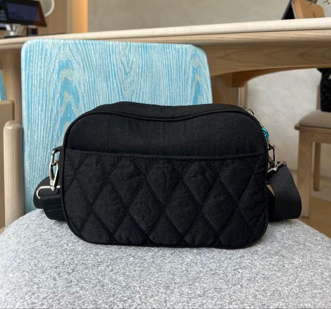 soleile《ボディバッグ》★ブラック★撥水バッグ★新品未使用★