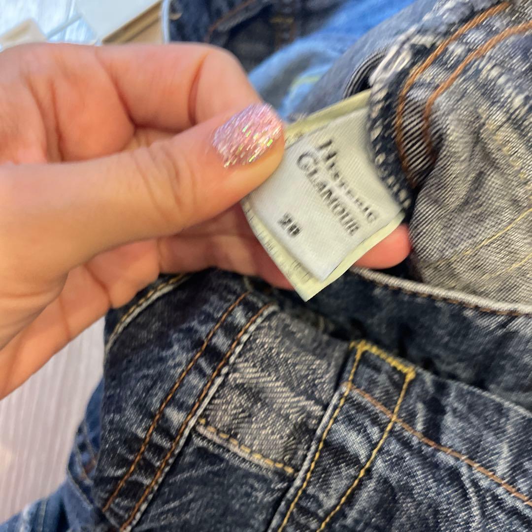 ヒステリックグラマー　ツギハギデニム　パッチワーク　ダメージ　28