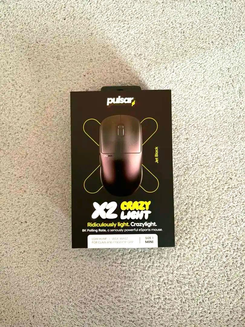 マウス・トラックボール pulsar X2 CLAZYLIGHT mini