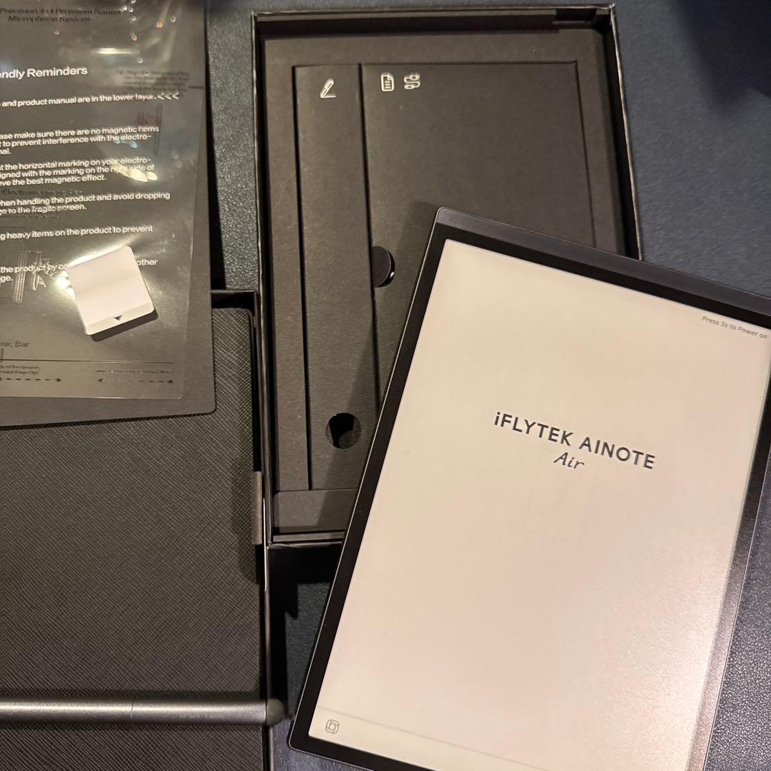 iFLYTEK AINOTE Air2 本体+リフィル、カバー