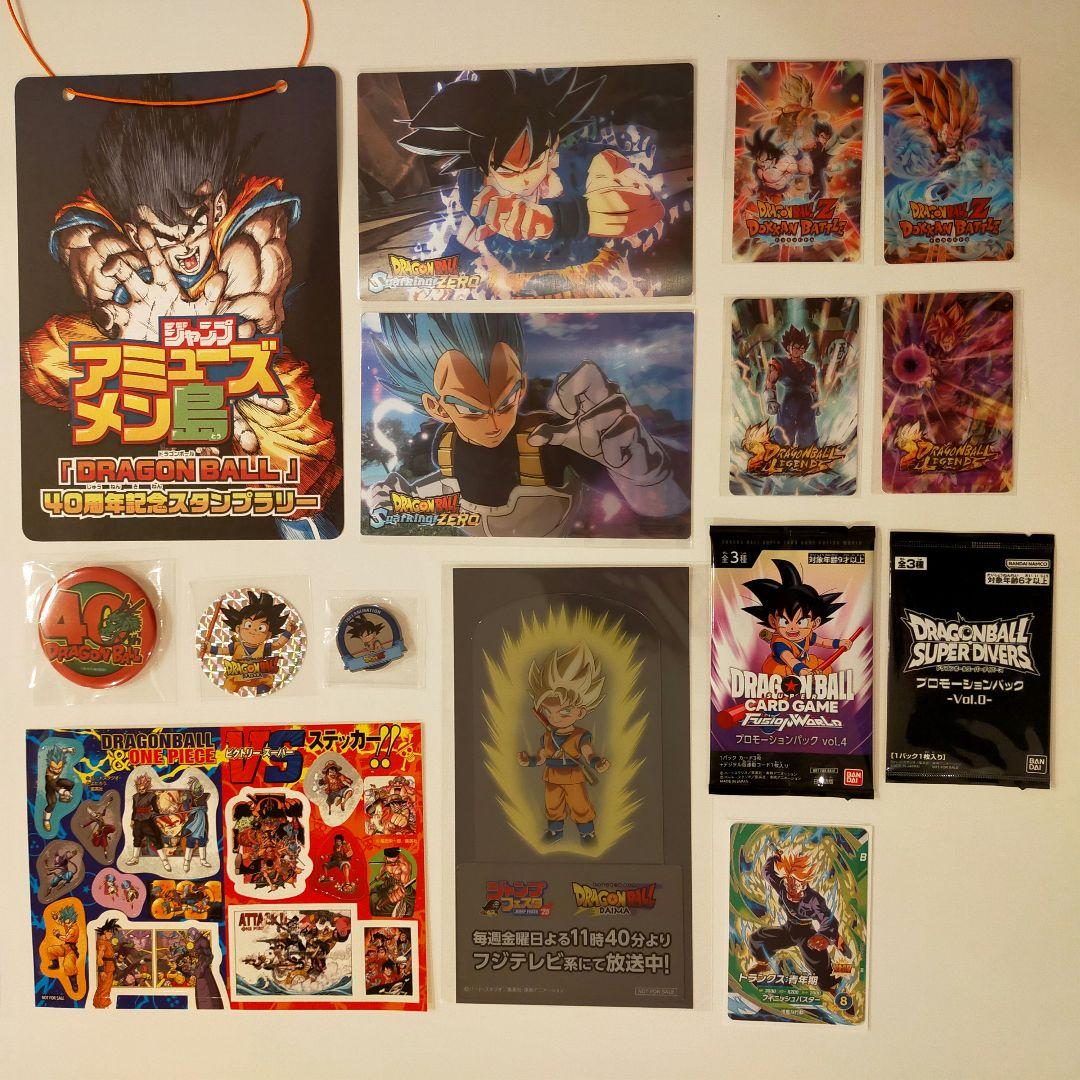 ジャンプフェスタ2025ドラゴンボール 40周年 缶バッジ ドッカン レジェンズ