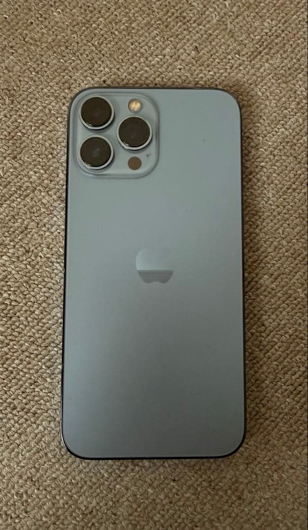 Apple iPhone 13 pro max 256GB シエラブルーです♪