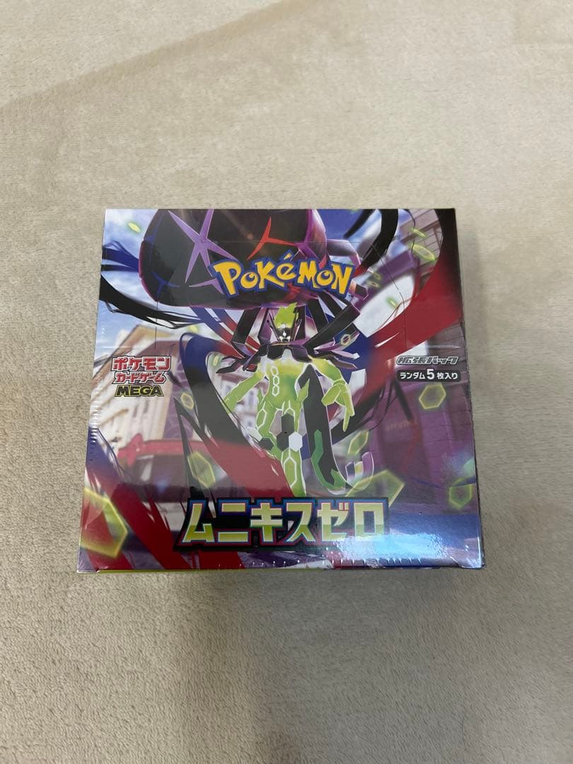 ポケモンカードゲーム　ムニキスゼロ 1BOXシュリンク付き