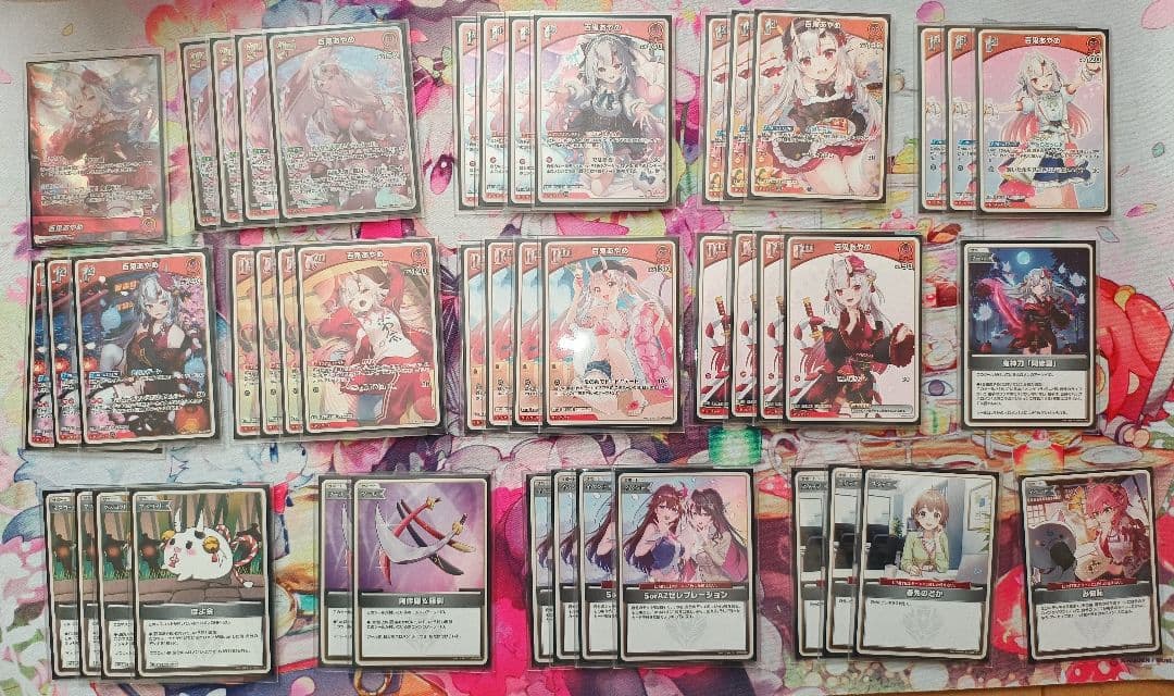 あやめ単　ころね単　推しすいせいおかクロ　デッキ＋調整パーツ付き