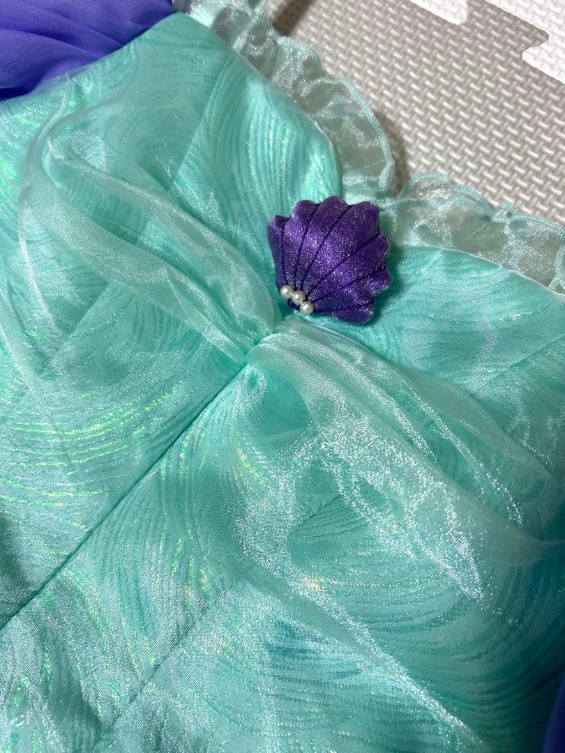 ディズニー ビビディバビディブティック　アリエル ドレス　110センチ