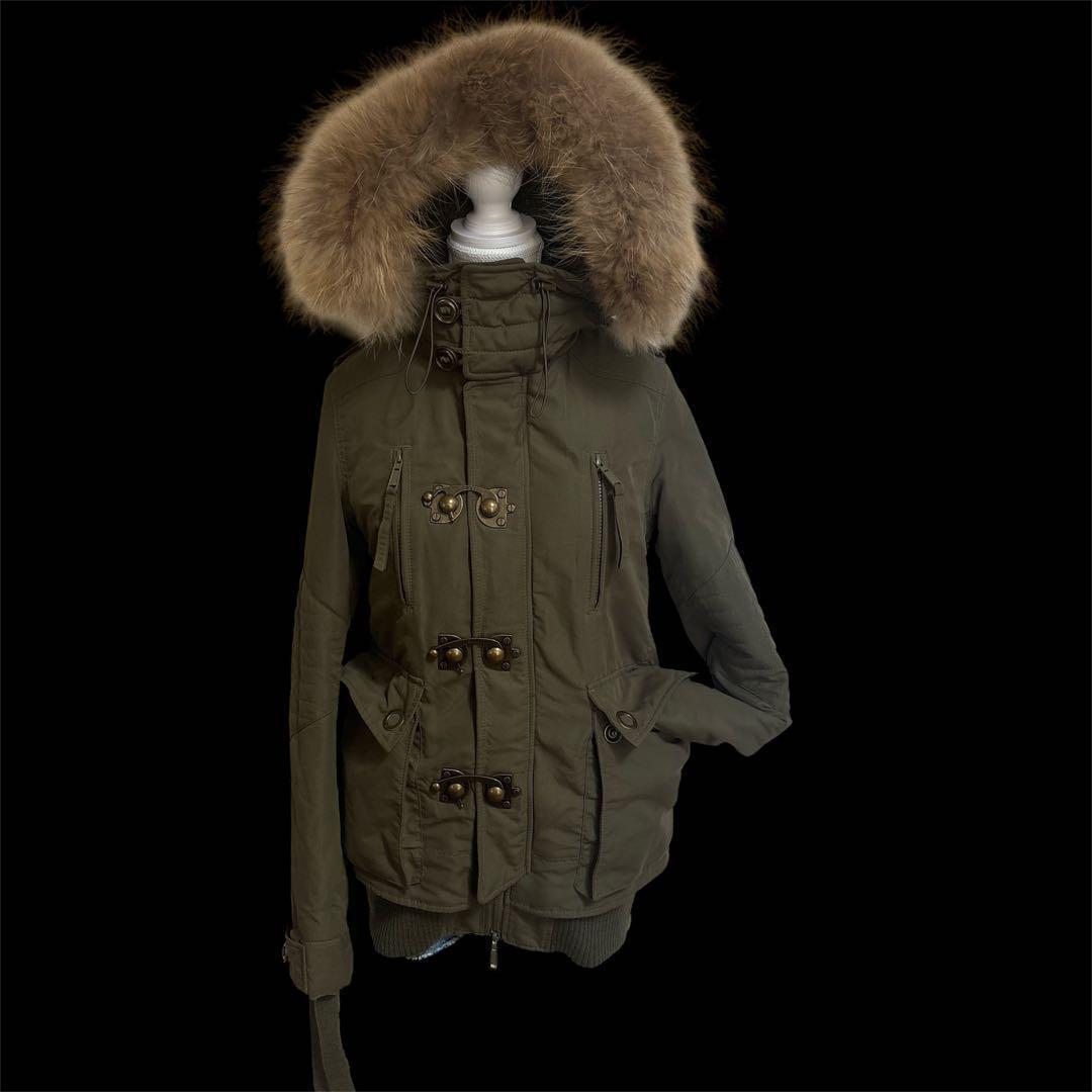 【美品】　SLY y2k ミリタリー　モッズコート　ファー　 N-3Bアーカイブ