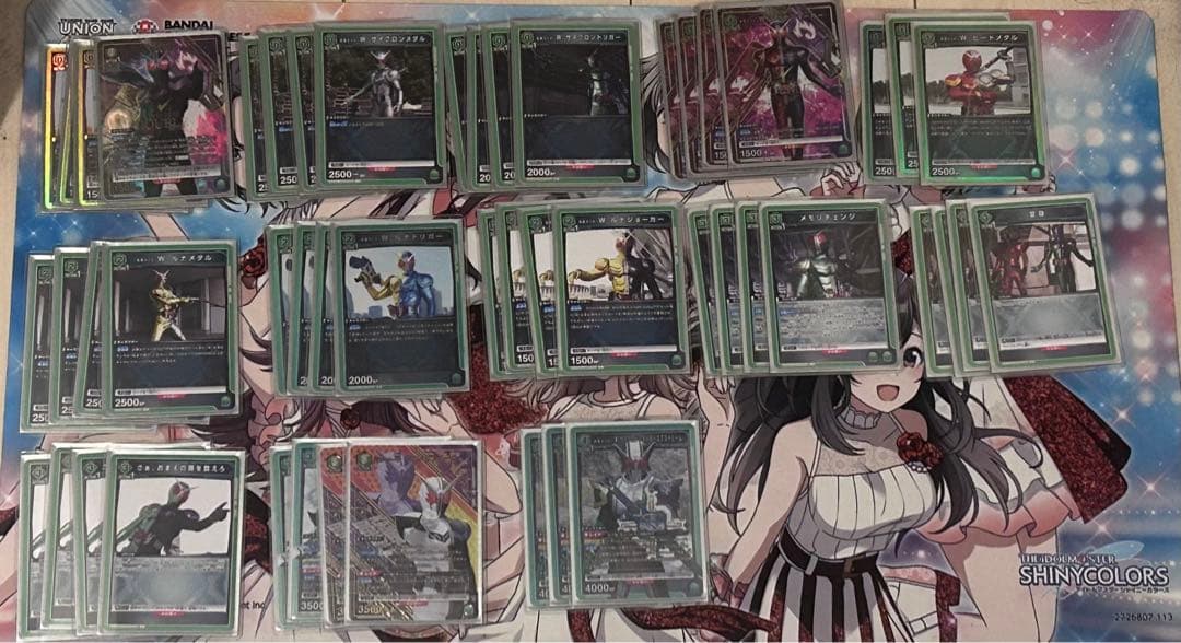 ユニオンアリーナ　仮面ライダーW デッキ　一部パラレル