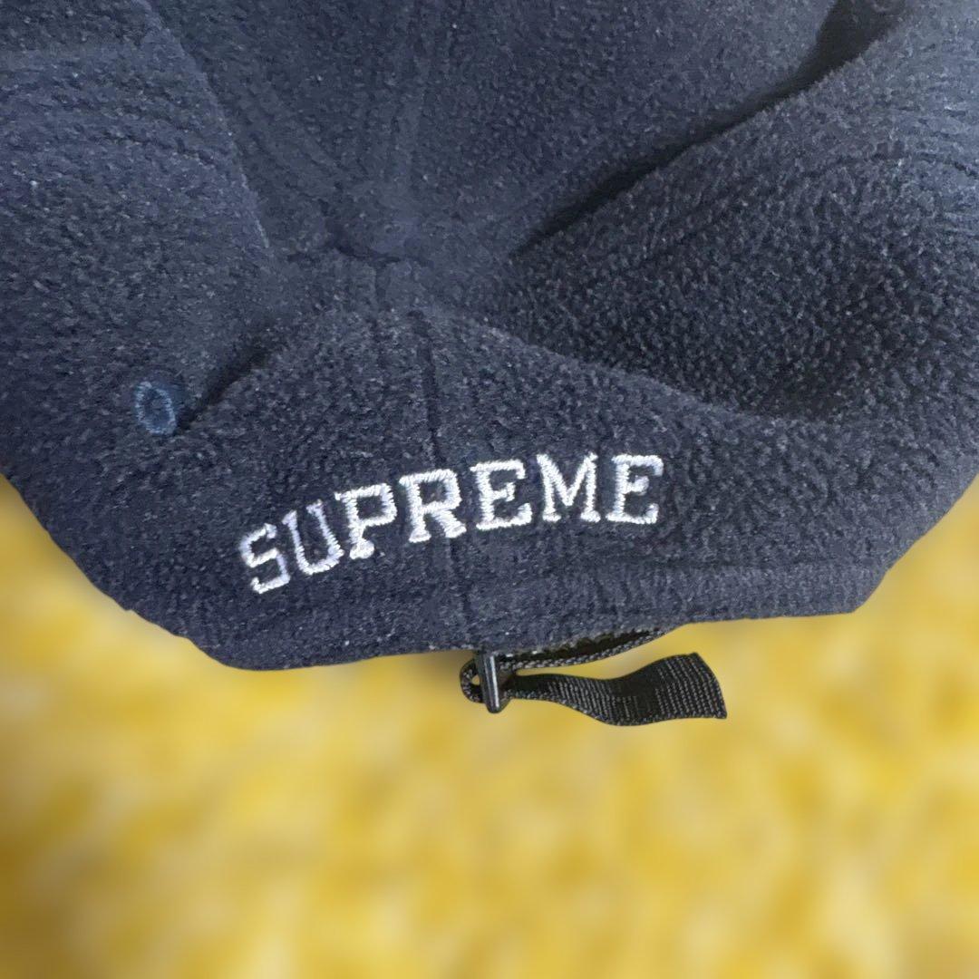 supreme ポーラテック キャップ ブラック
