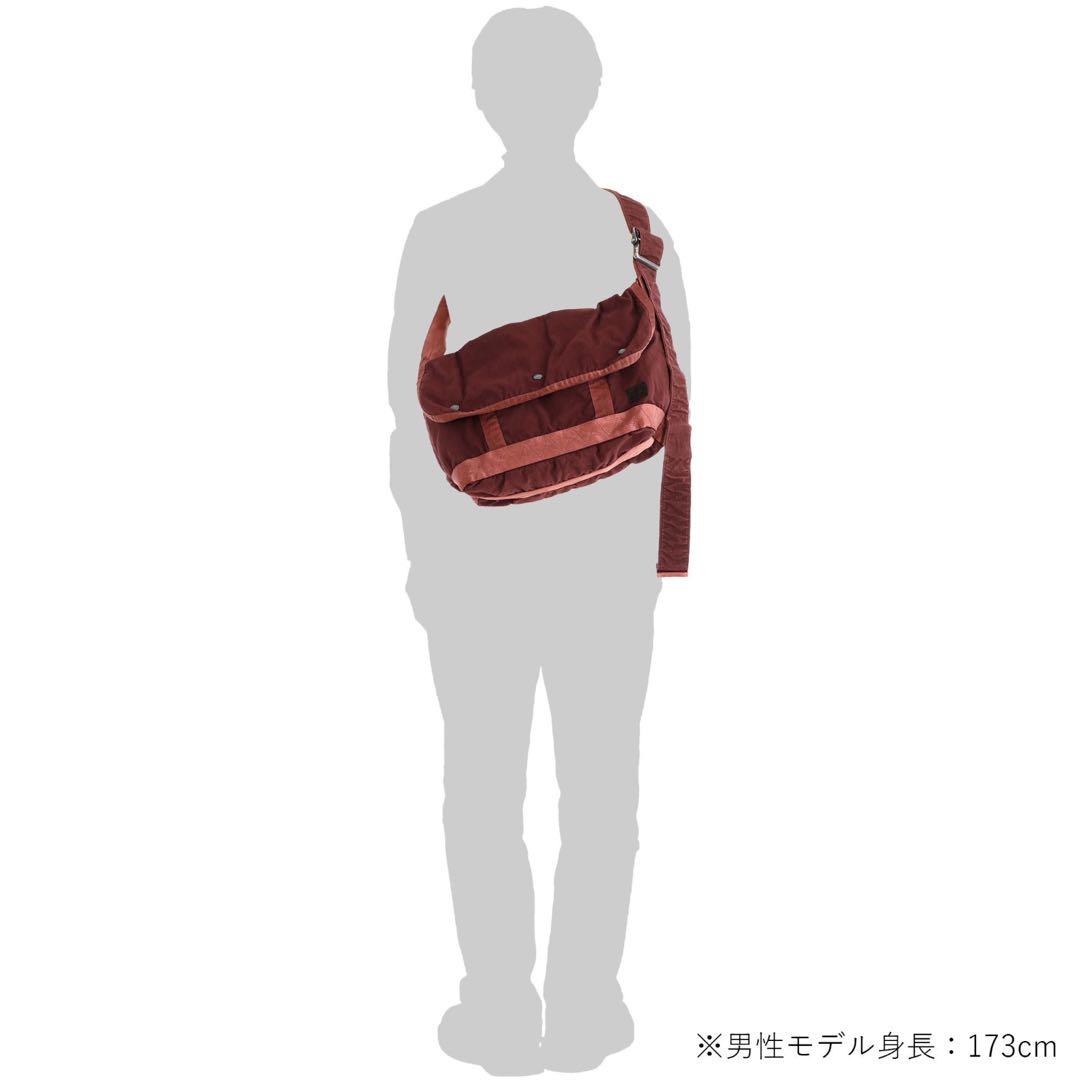 PORTER CRAG メッセンジャーバッグ[ブラック]