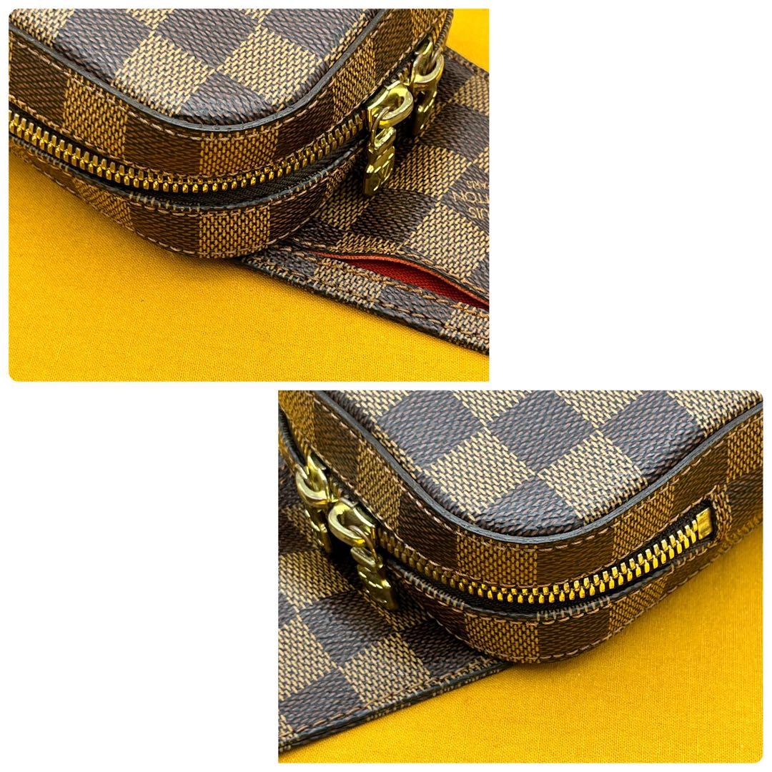 美品　ルイヴィトン　ダミエ　ジェロニモス　ボディーバッグ