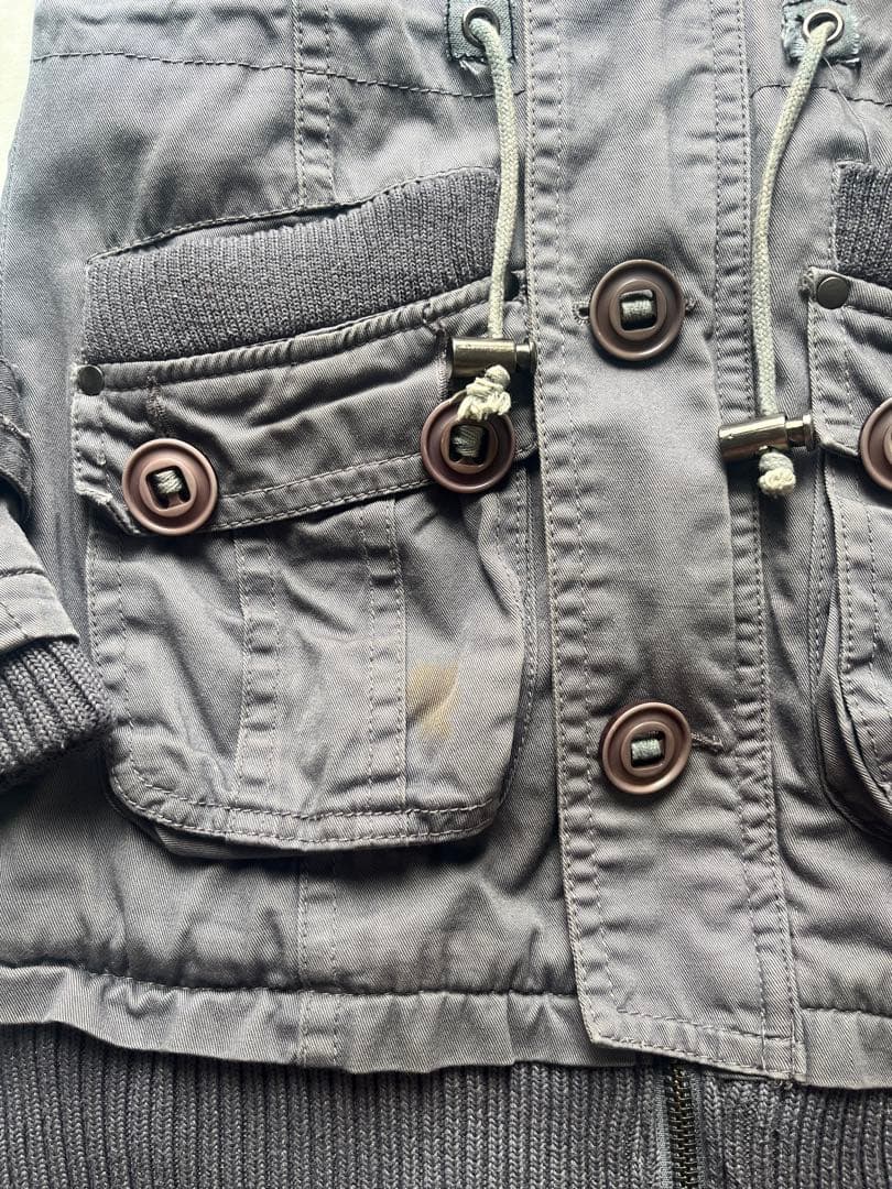 希少 ミリタリージャケット GHOST OF HARLEM