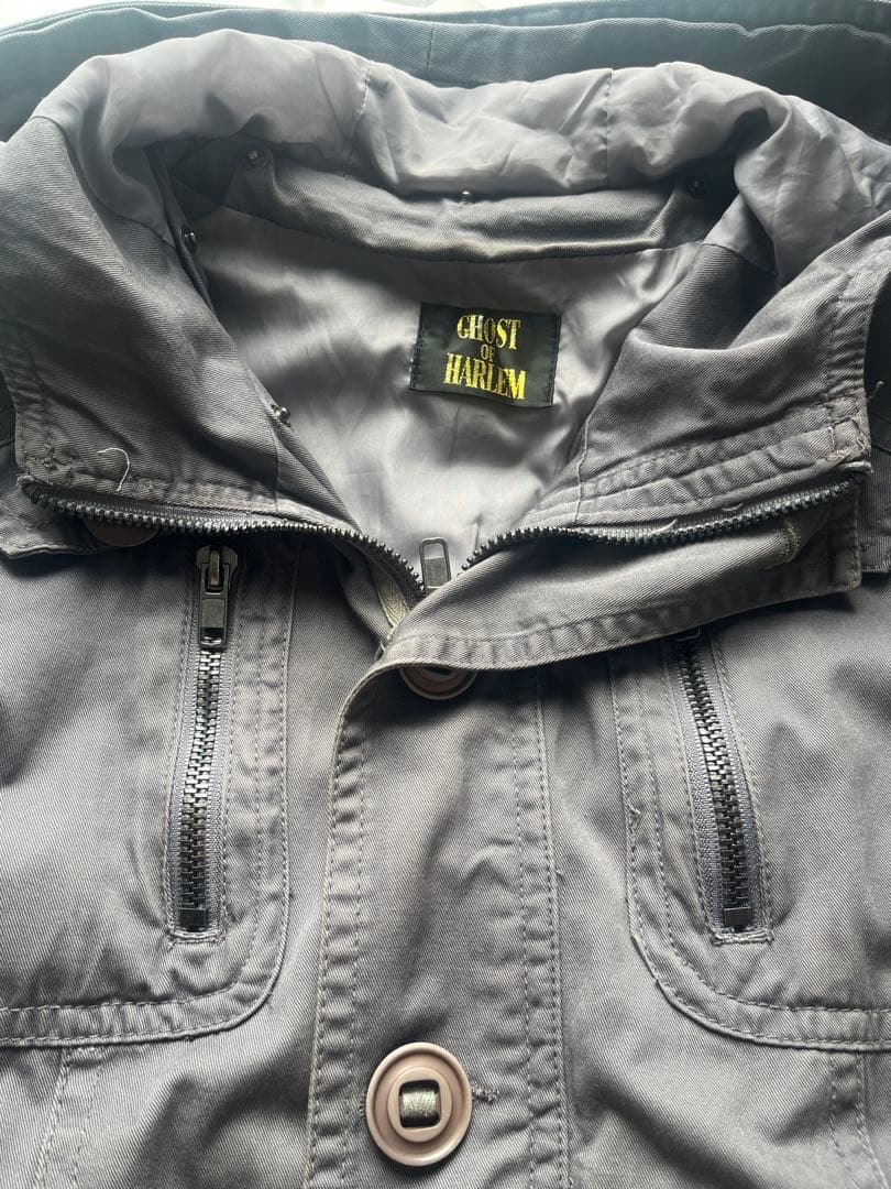 希少 ミリタリージャケット GHOST OF HARLEM