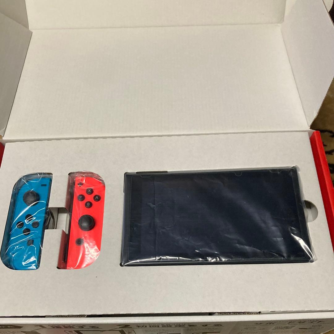 Nintendo Switch 本体 赤/青 Joy-Con付き　sdカード付き