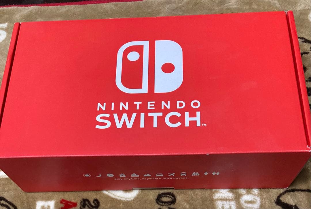 Nintendo Switch 本体 赤/青 Joy-Con付き　sdカード付き