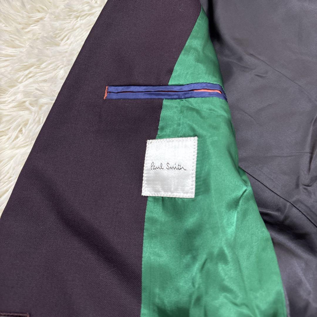 【現行タグ】ポールスミス　セットアップ　パープル　38　Mサイズ