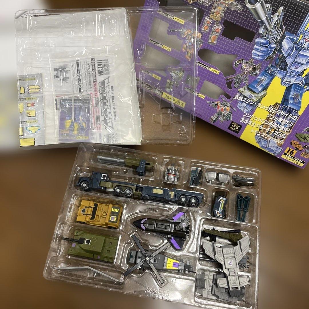 トランスフォーマー 16 コンバットロン　ブルーティカス　25周年