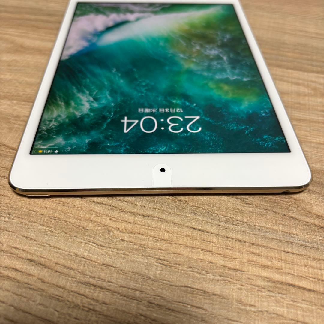 iPad mini4ゴールド 128GB 美品　バッテリー容量99% 本体