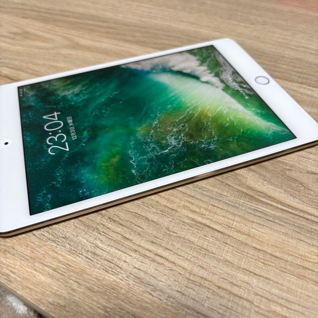 iPad mini4ゴールド 128GB 美品　バッテリー容量99% 本体