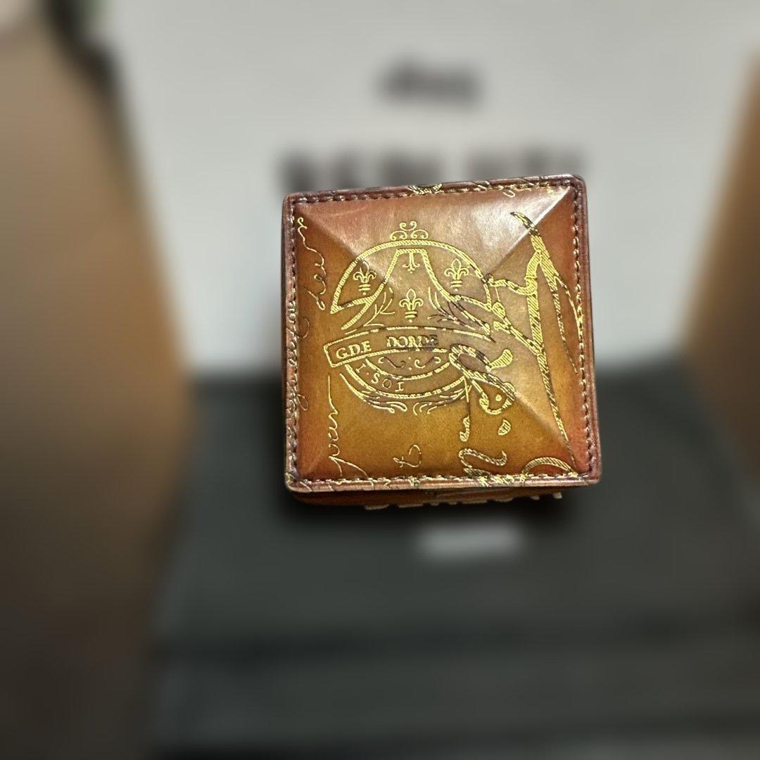 値段交渉OK BERLUTI ケース ブラウン レザー特注品