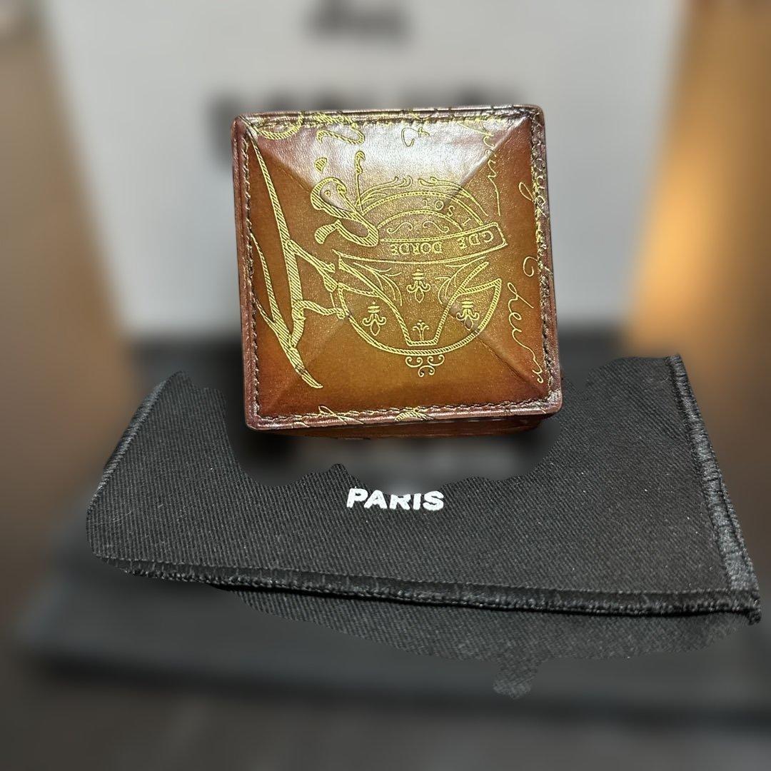 値段交渉OK BERLUTI ケース ブラウン レザー特注品