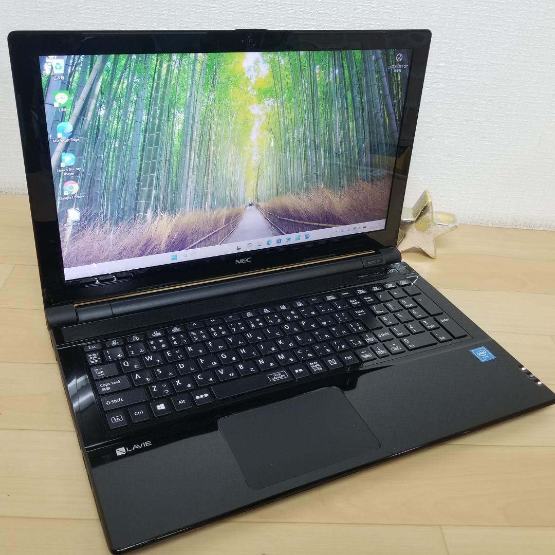 大容量 Win11 DVD再生可 即使用可ノートPC NEC (E3010)