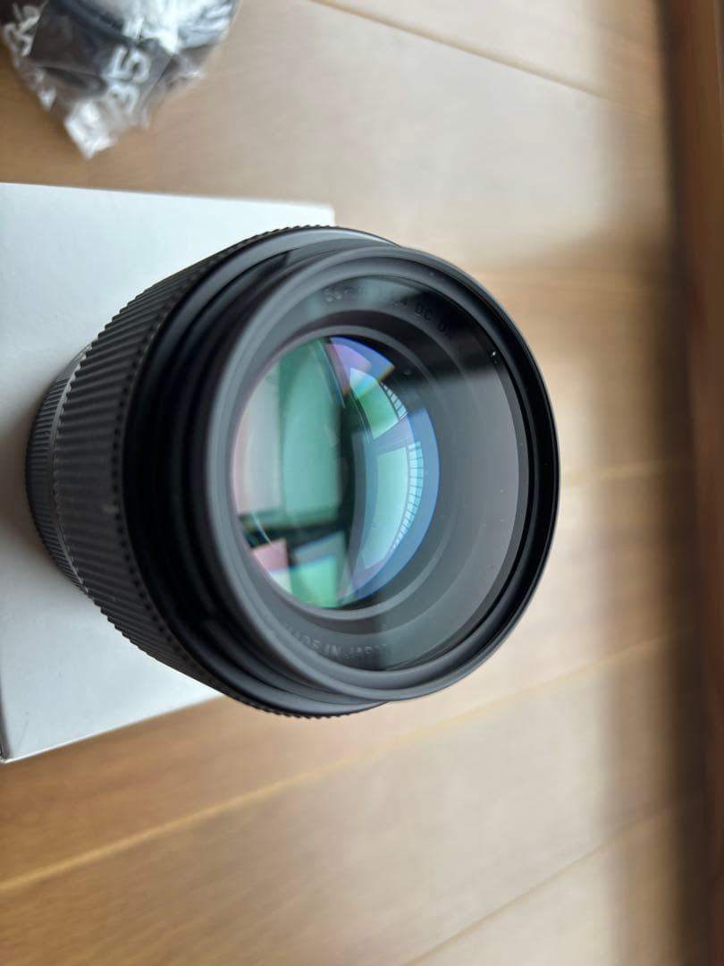 SIGMA 55mm F1.4 DC DN Eマウント レンズフィルター付き