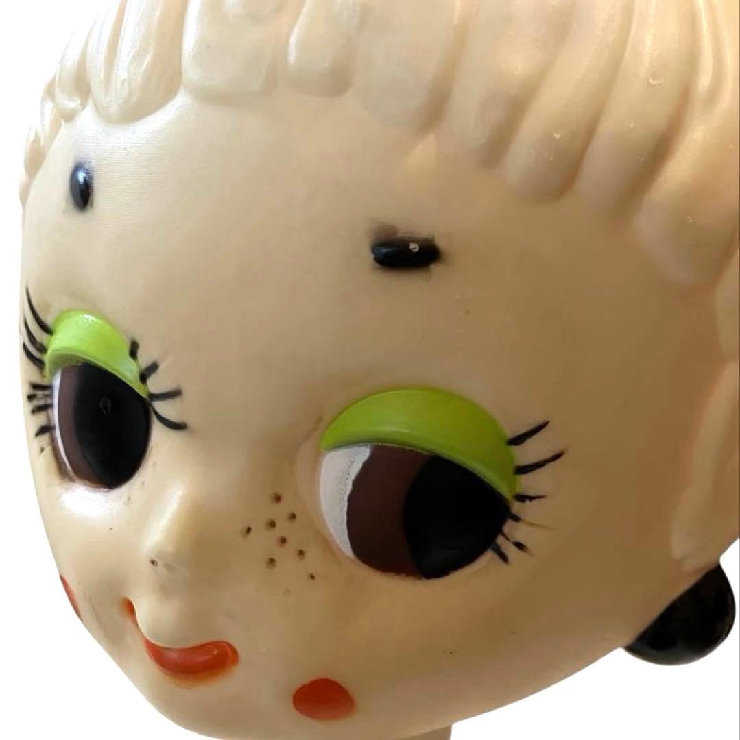 【希少】ツイッギー ヘッドマネキン 貯金箱