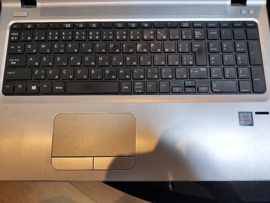 HP ProBook 450 G3 Core i3 Win10Pro 動作品