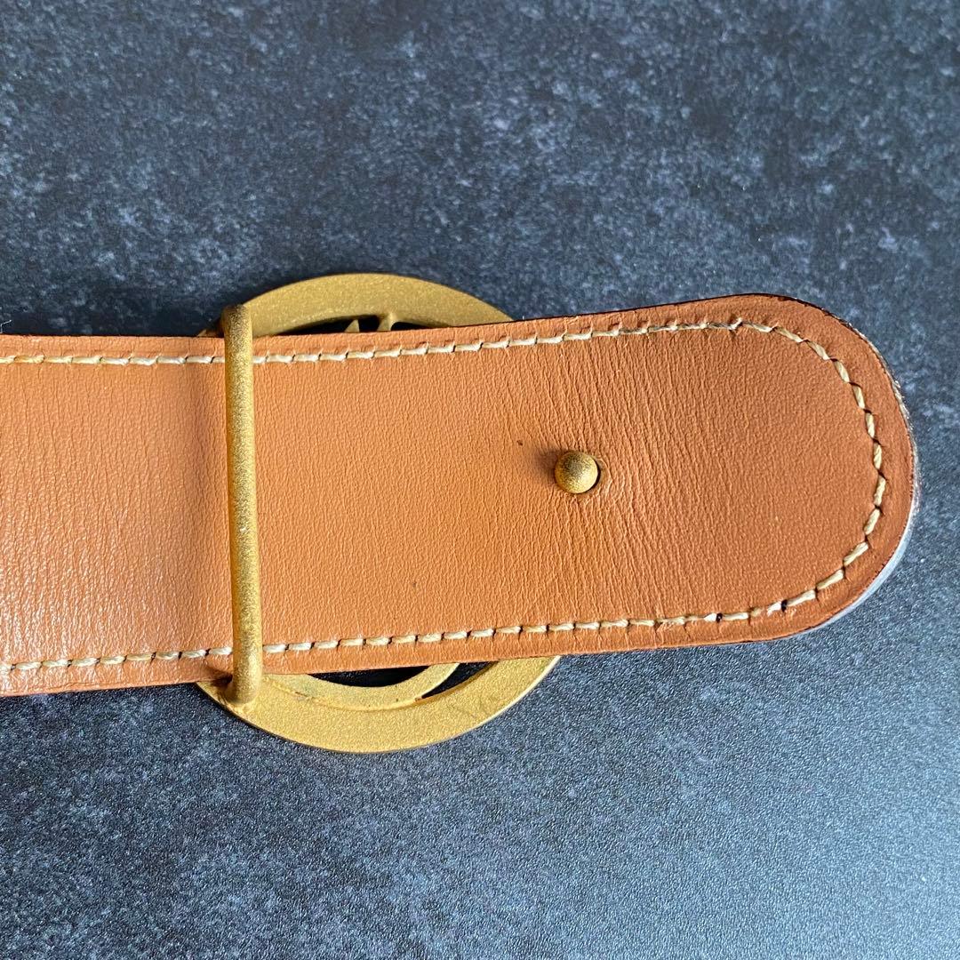 エルメス　HERMES　シュヴァル　レザー　ホースバックル　ベルト