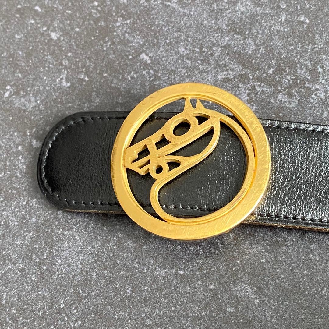 エルメス　HERMES　シュヴァル　レザー　ホースバックル　ベルト