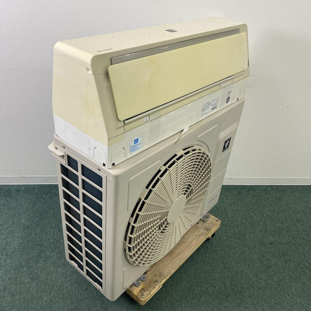 ＊1年保証＊SHARP 2020年製 18畳用エアコン 標準取付込み AS649