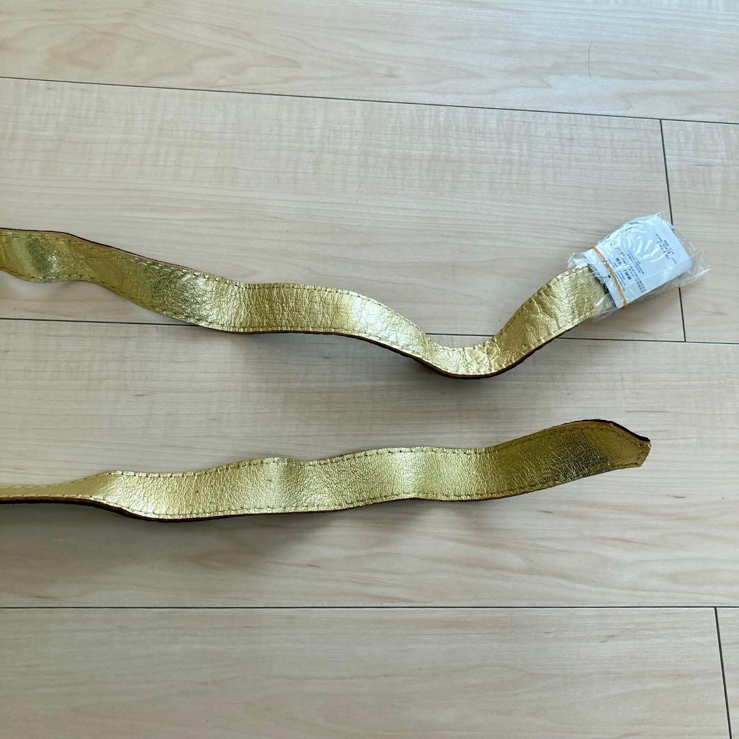 【タグ付き未使用】Vivienne Westwood ベルト 黒 金