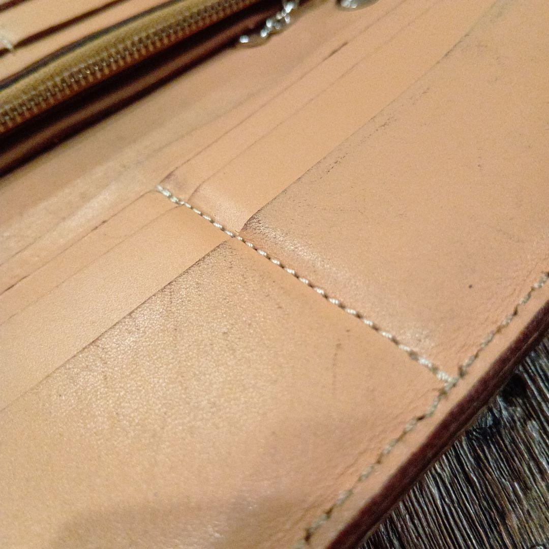 ケイシイズ　ライダースウォレット　エレファントレザー