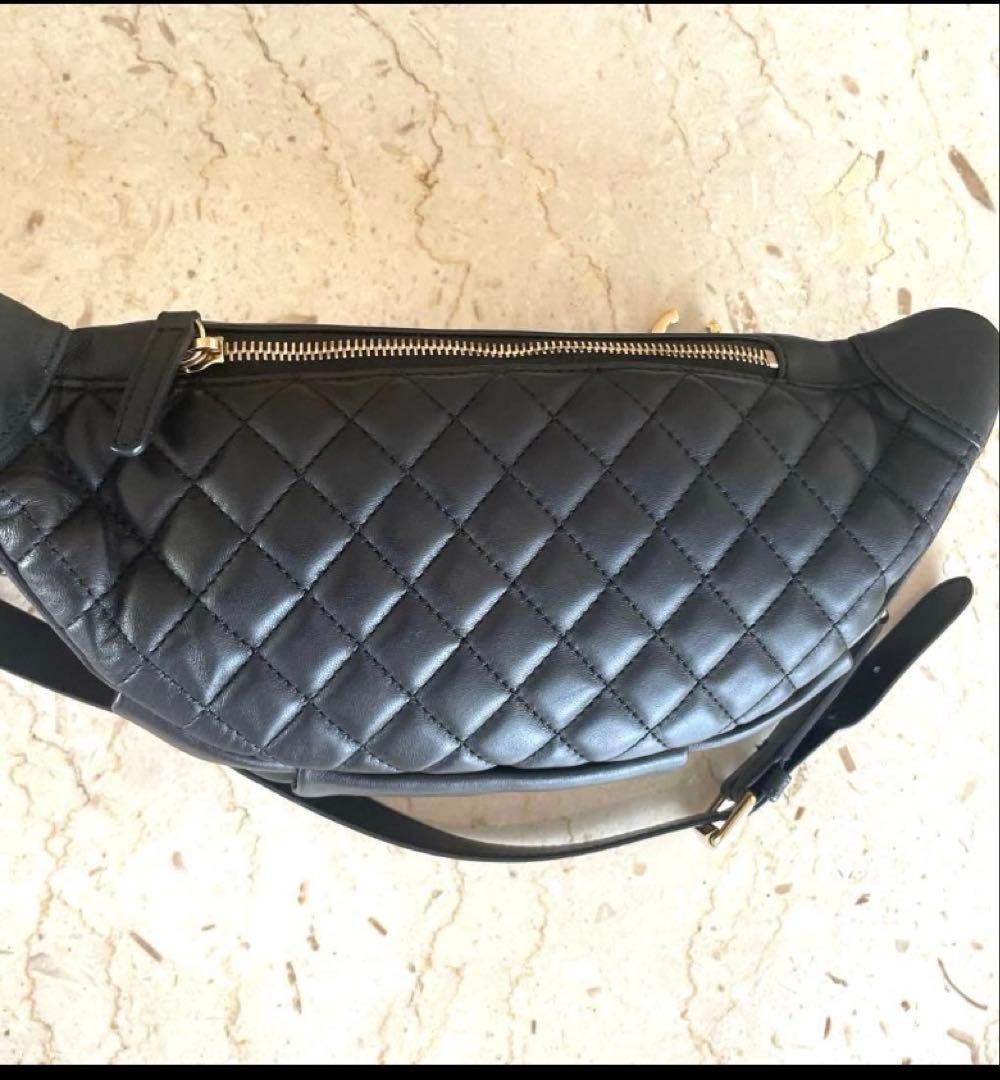 最終お値下げ！美品⭐︎CHANEL ブラック キルティング ボディバッグ