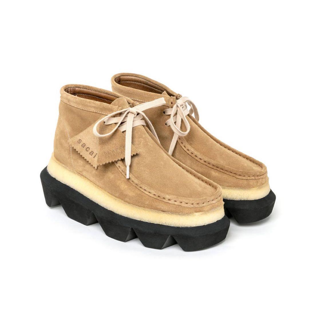 靴 sacai clarks 23SS Hybrid Wallabee Boot