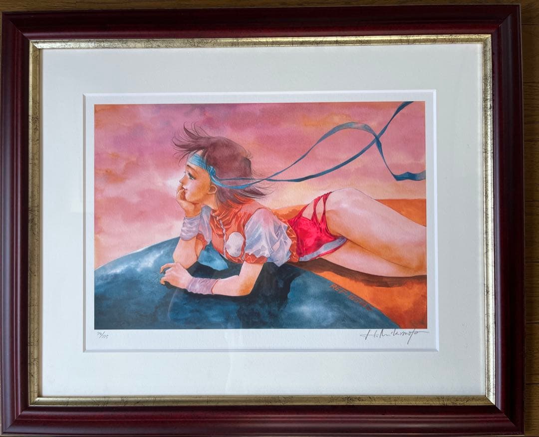 版画 74/375 REST MOMENT