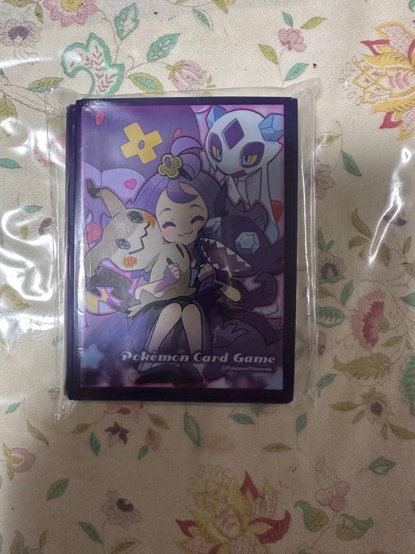 新品未開封 デッキシールド64枚 アセロラ ポケセンオンライン限定ボックス特典