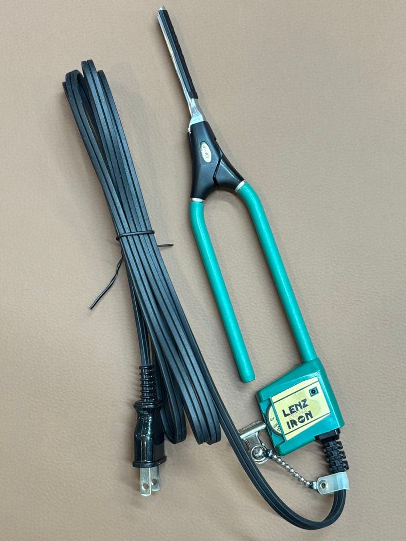 未使用品　LENZ α-4Gレンツアイロン 5角 4ミリ　理容アイロン