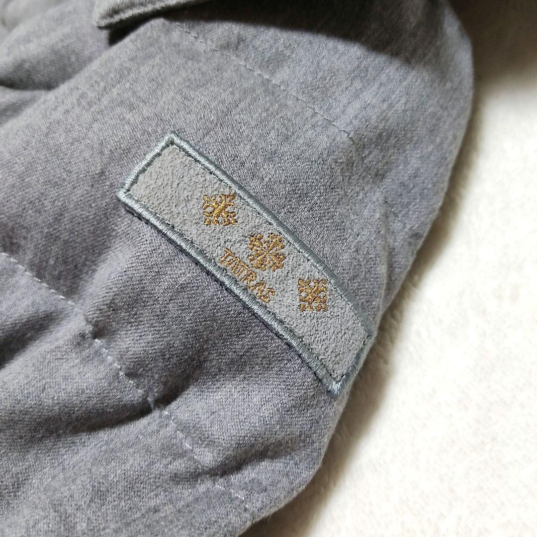 美品✨タトラス　セラミカ　ダウンコート　ウール　ファー　グレー