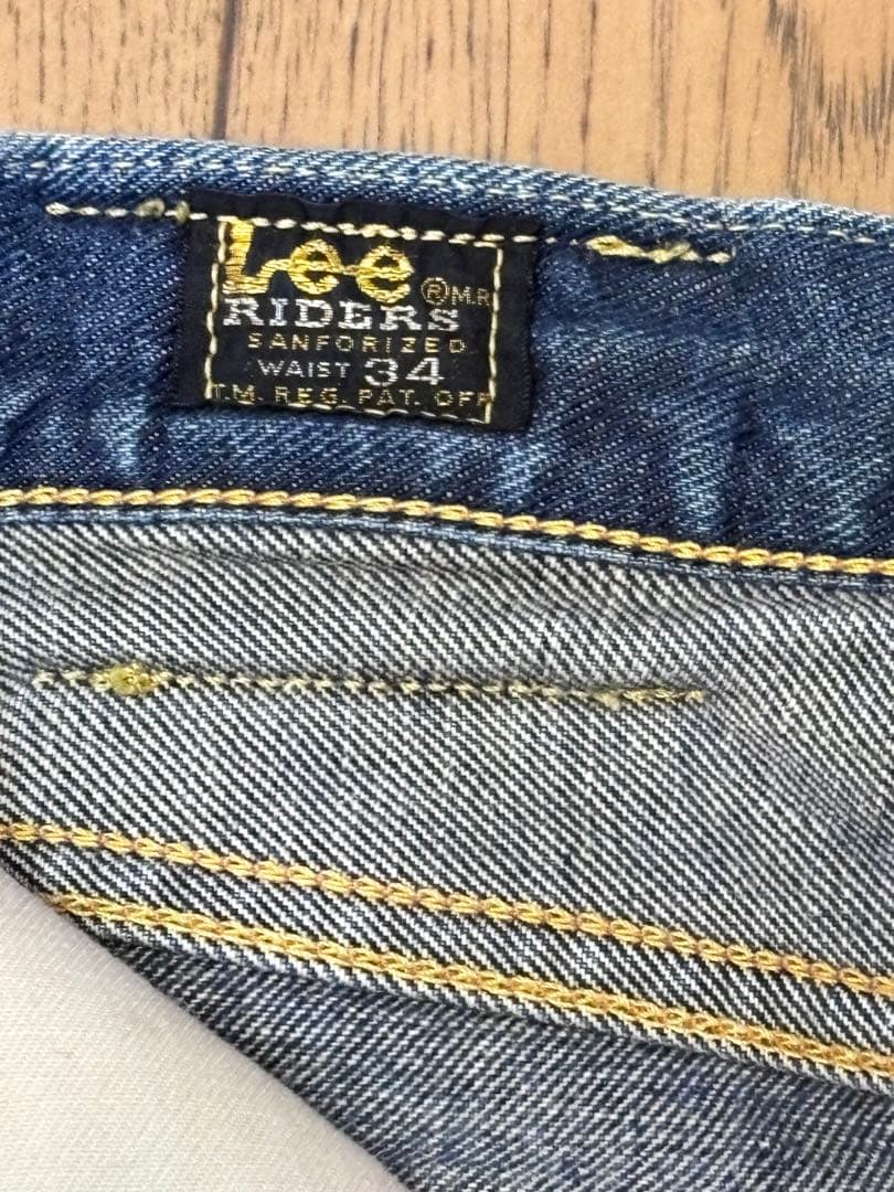 Lee RIDERS 101B 2000 復刻 サイド黒タグ 日本製 34