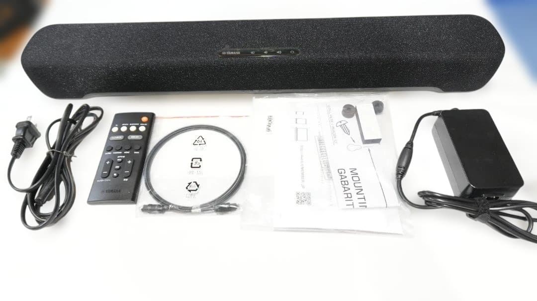 YAMAHA サウンドバー SR-C20A　PCモニター下やTVの下に丁度いい！